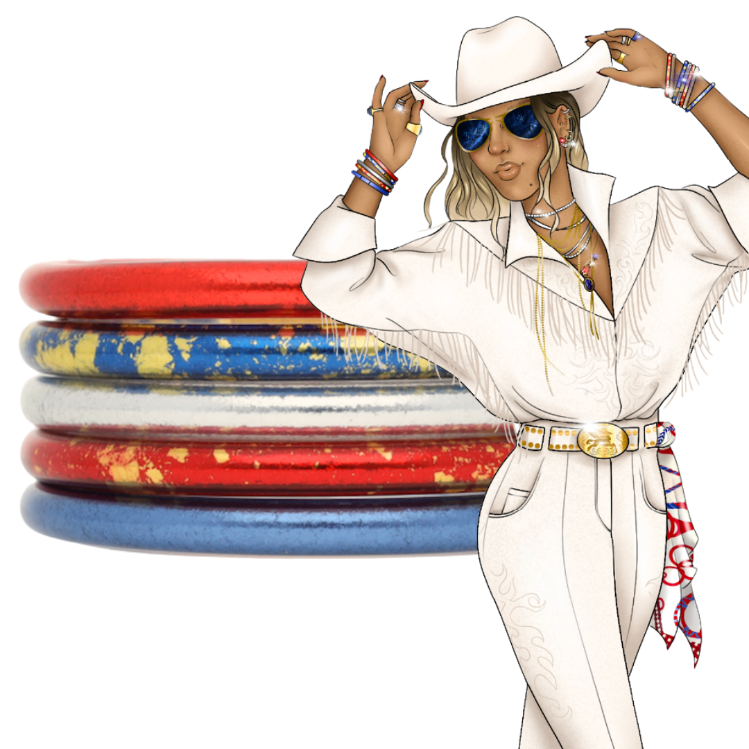 Dallas Drama Bangle Bracelet Stack of the Week | BuDhaGirl