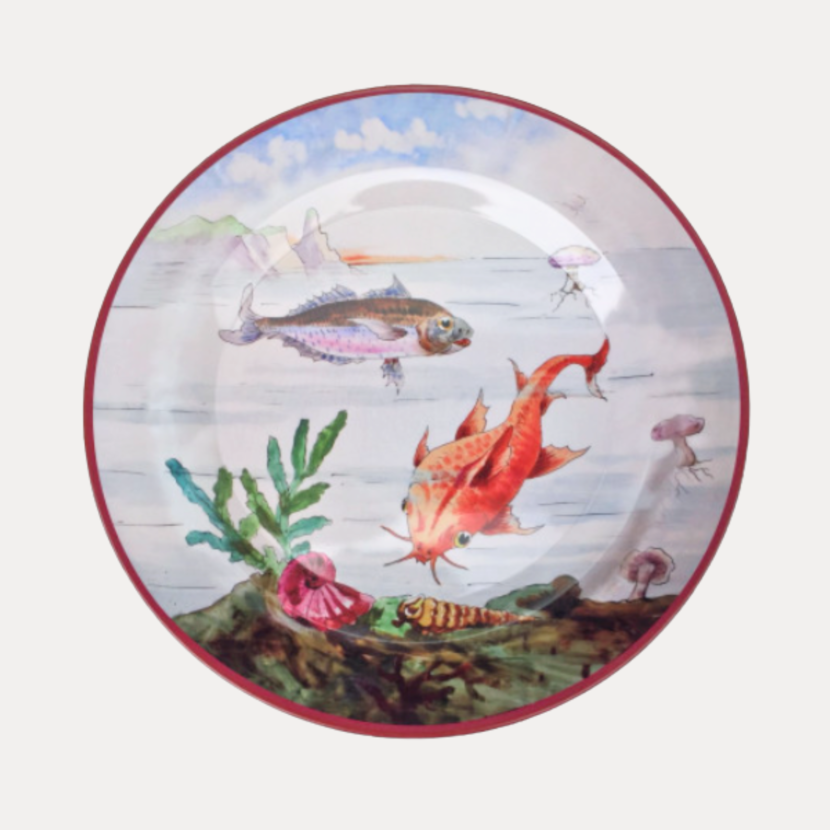 Au Bain Marie Jules Verne Tin Plates | Ocean Decor | BuDhaGirl