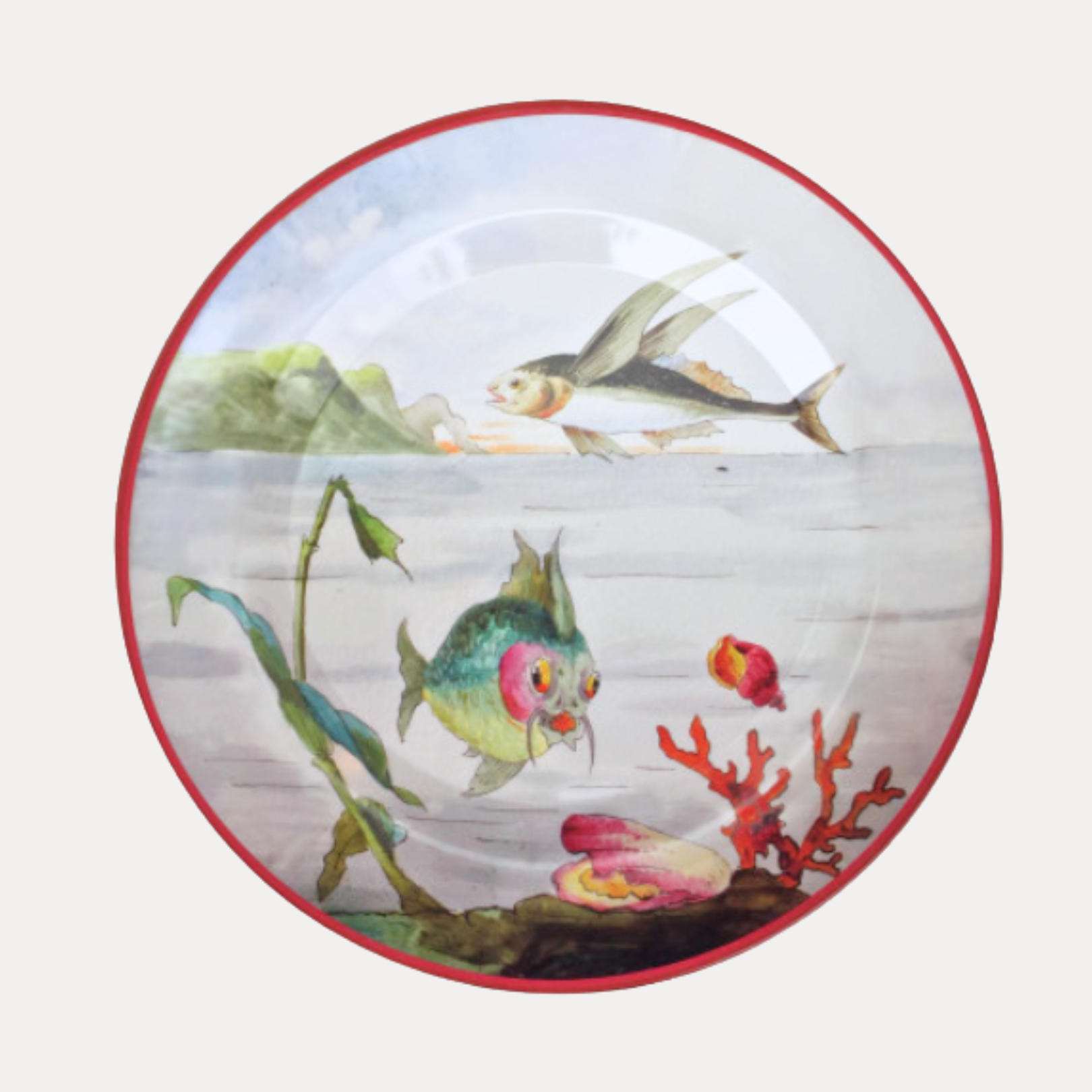 Au Bain Marie Jules Verne Tin Plates | Ocean Decor | BuDhaGirl