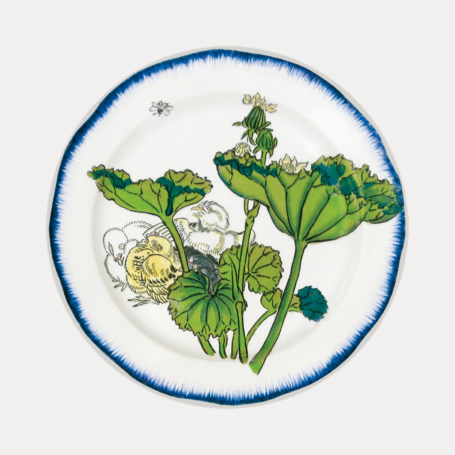 Au Bain Marie The Birds Tin Plates | Nature Tableware | BuDhaGirl