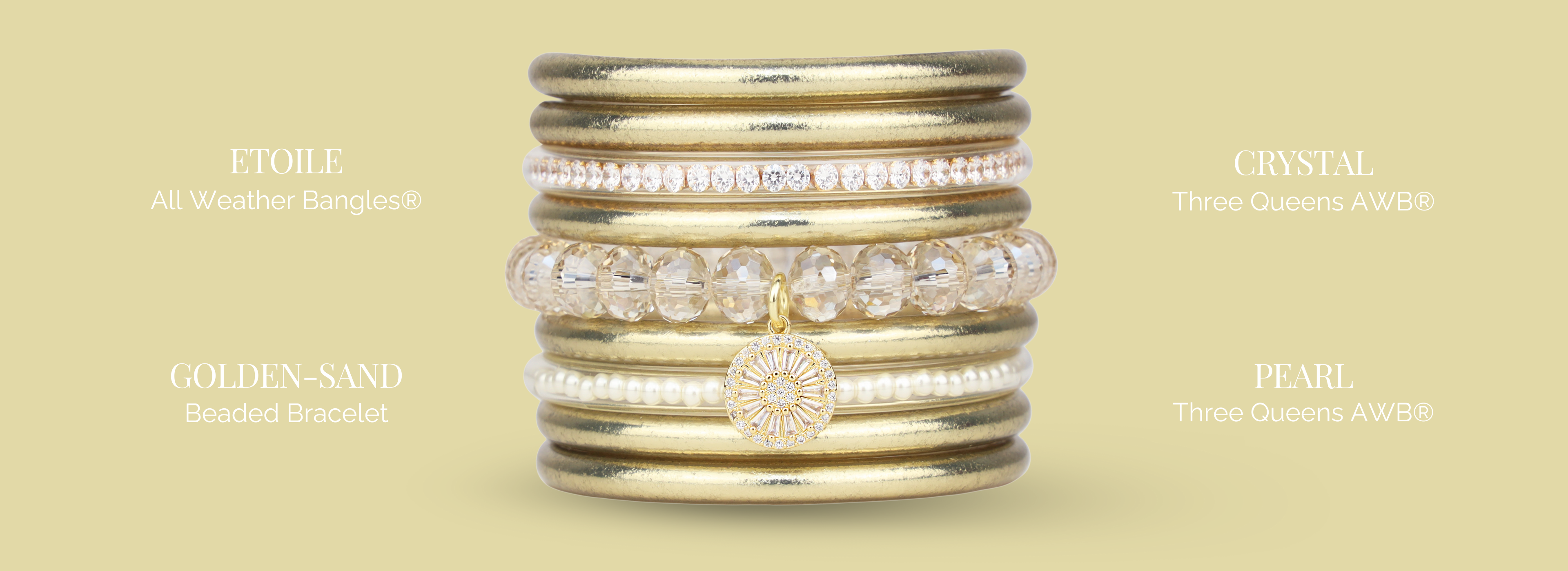 Evolution Bangle Bracelet Stack - Etoile | BuDhaGirl