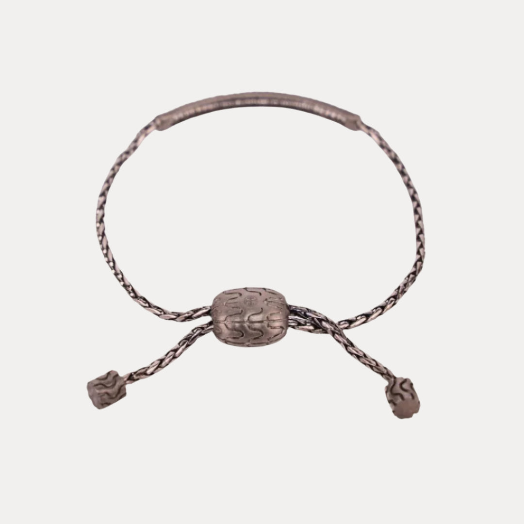 Hematite Brad Birthstone Bracelet For Men | BuDhaHomme by BuDhaGirl