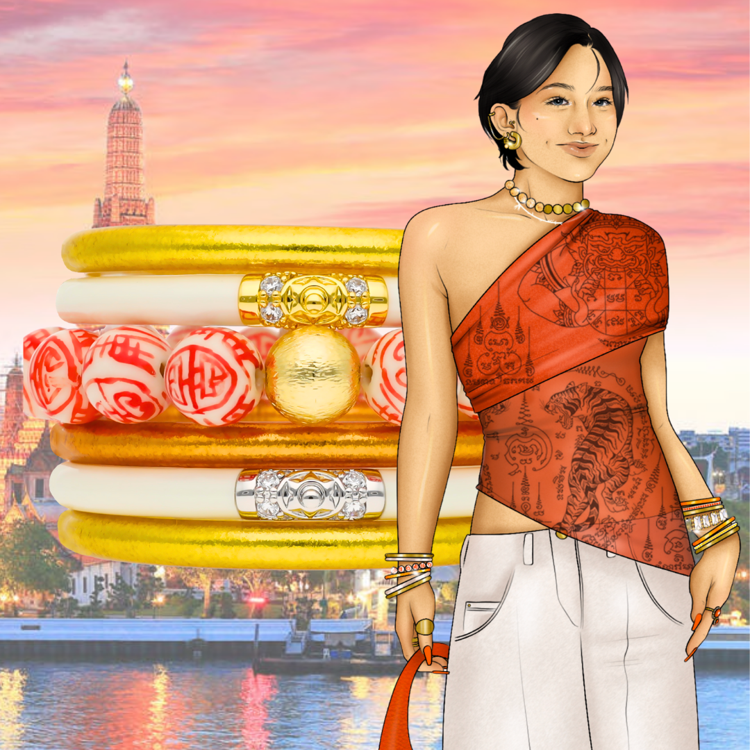The Bangkok Pop Bangle Bracelet Stack of the Week | BuDhaGirl