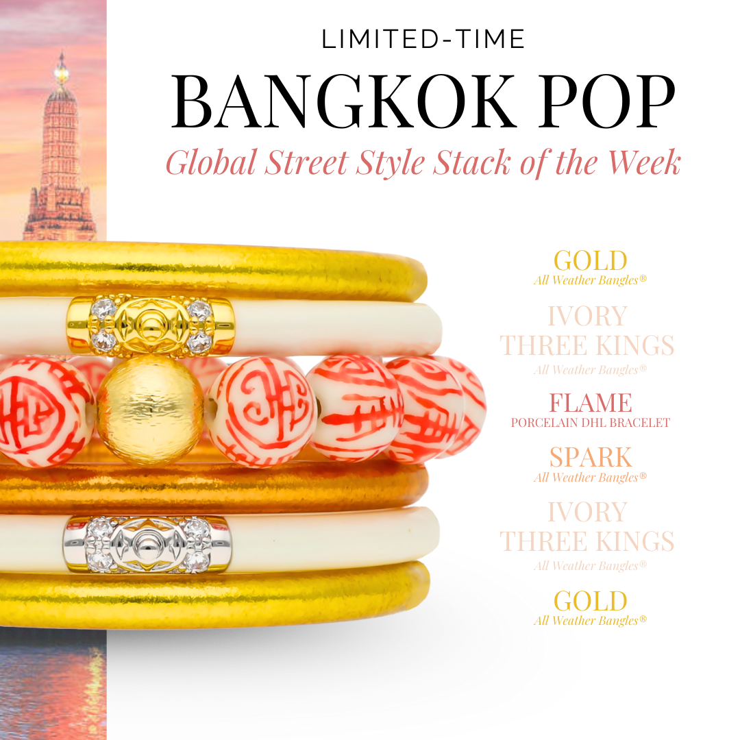 The Bangkok Pop Bangle Bracelet Stack of the Week | BuDhaGirl