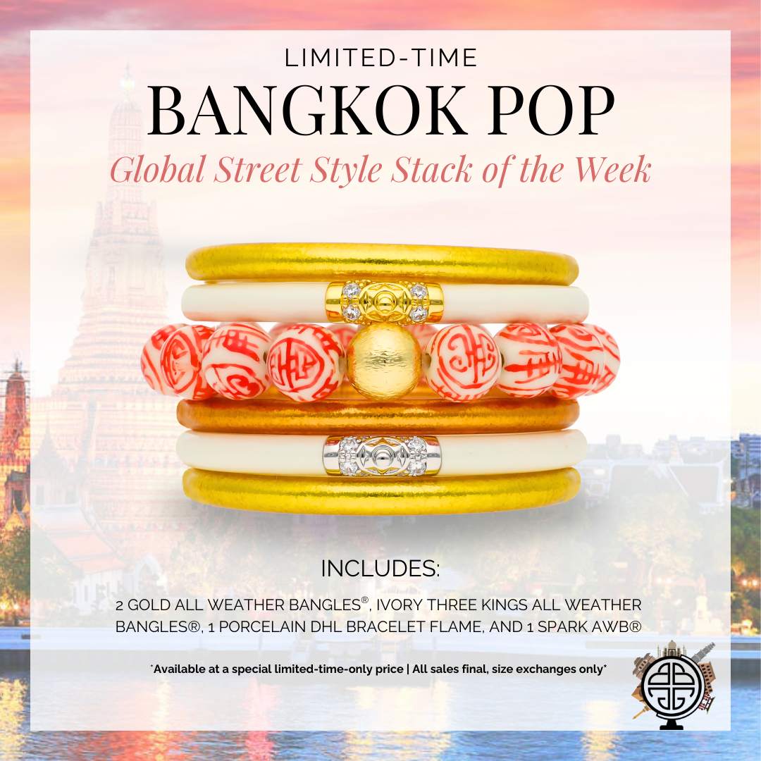The Bangkok Pop Bangle Bracelet Stack of the Week | BuDhaGirl