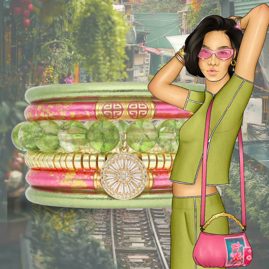 The Hanoi Harmony Bangle Bracelet Stack | BuDhaGirl