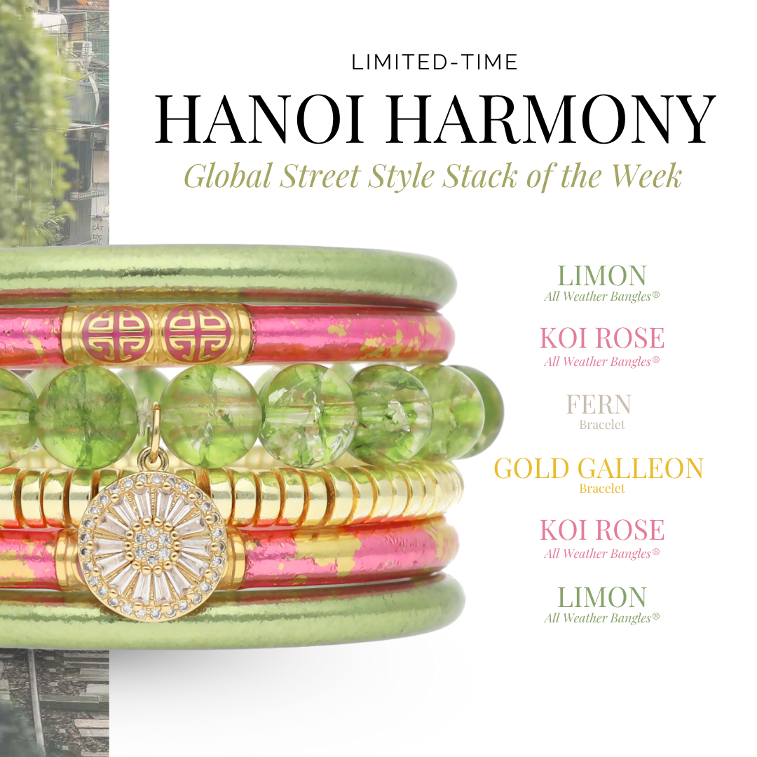 The Hanoi Harmony Bangle Bracelet Stack | BuDhaGirl