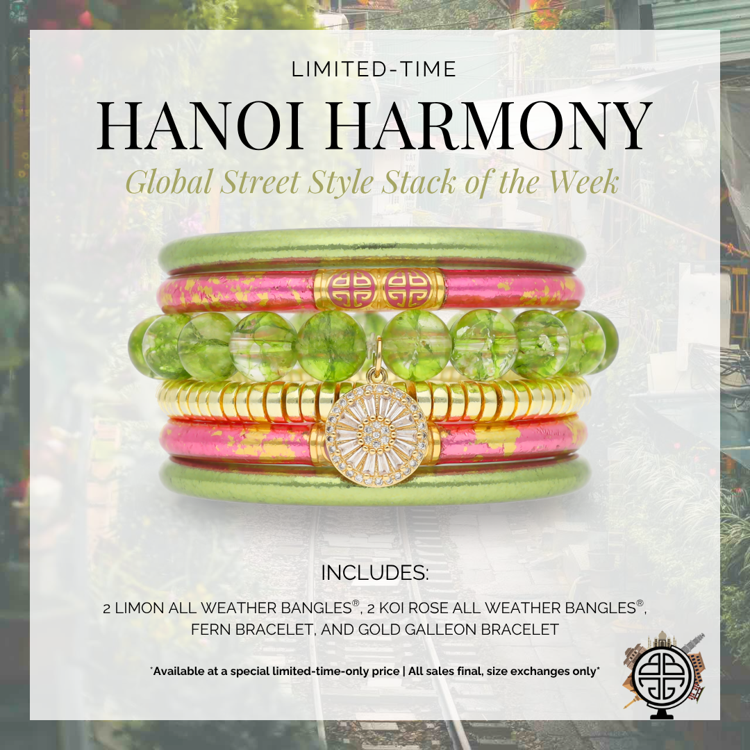 The Hanoi Harmony Bangle Bracelet Stack | BuDhaGirl