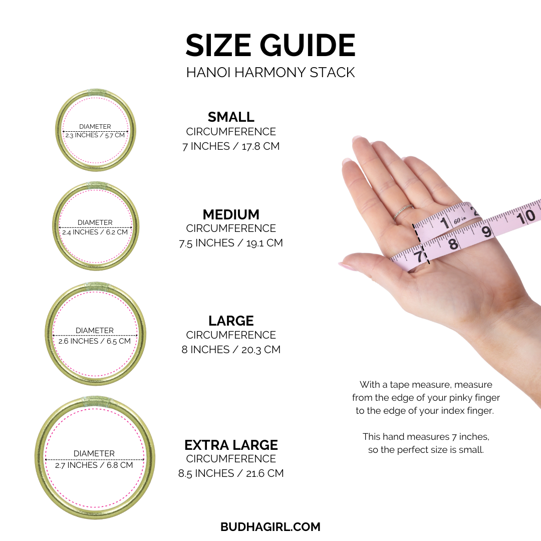 The Hanoi Harmony Bangle Bracelet Stack | BuDhaGirl