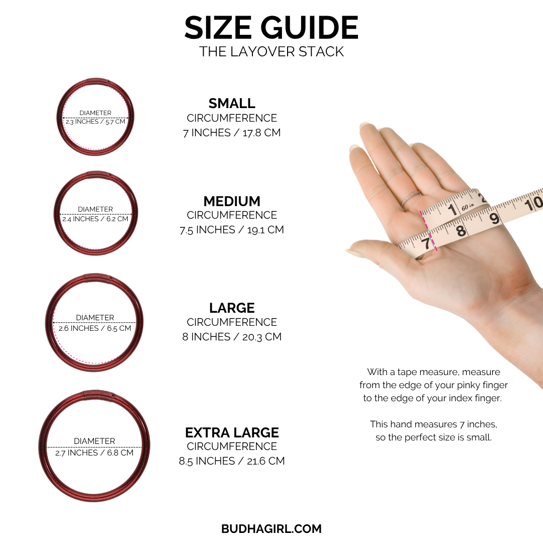 The Layover Stack | Bangle Bracelets | BuDhaGirl