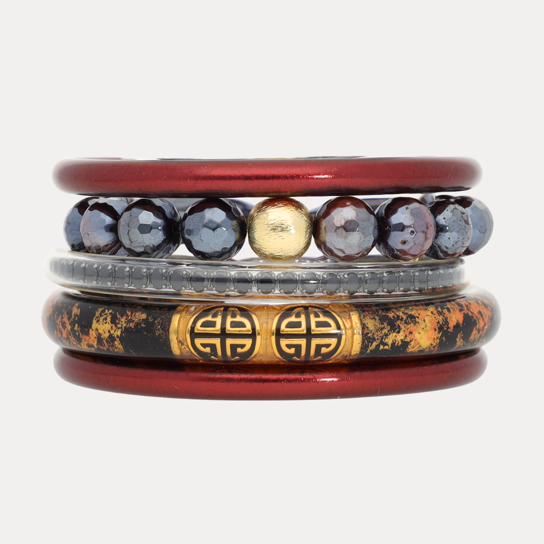 New York Nuance Bangle Bracelet Stack of the Week | BuDhaGirl