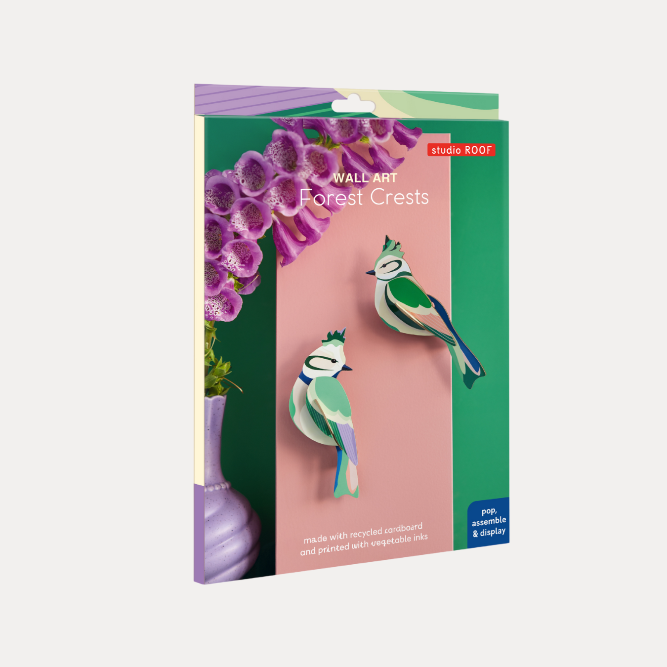 Forest Crests Bird Art | 3D Wall Decor | BuDhaGirl