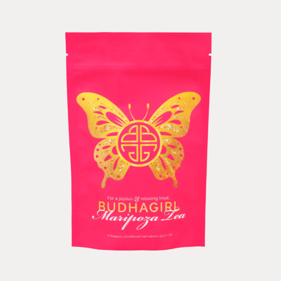 Bolsa de Té Maripoza Orgánica de BuDhaGirl - 15 bolsitas