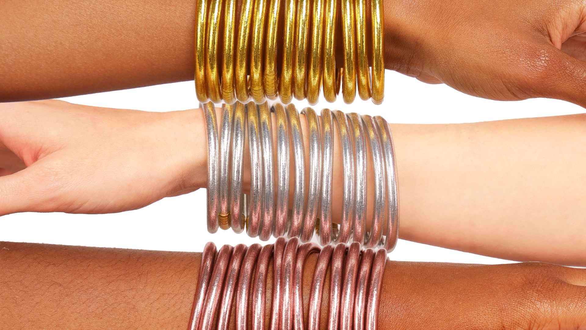 All Weather Bangles - Sets of 6