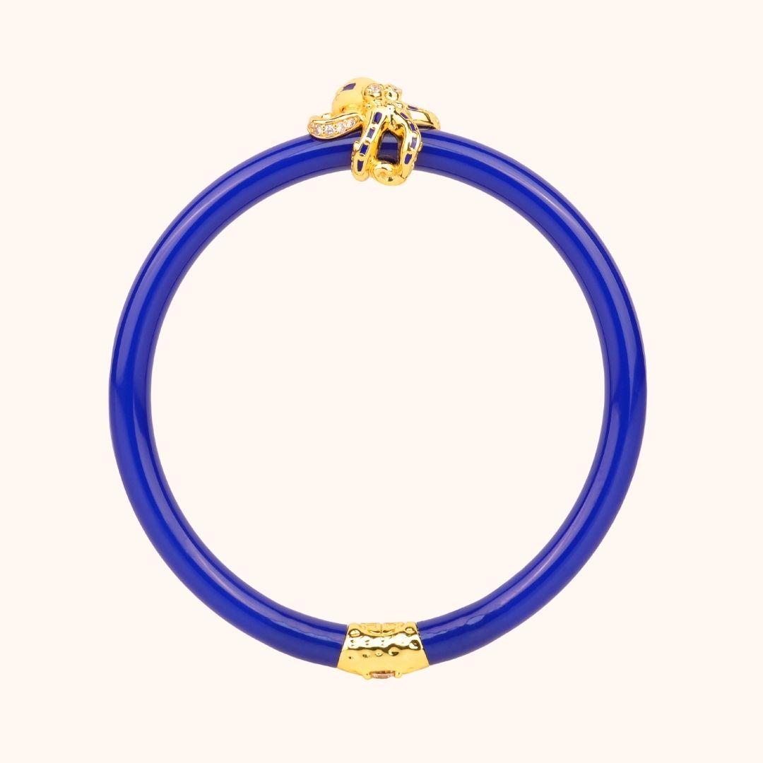 Fauna Octopus All Weather Bangle® (AWB®) - Lapis