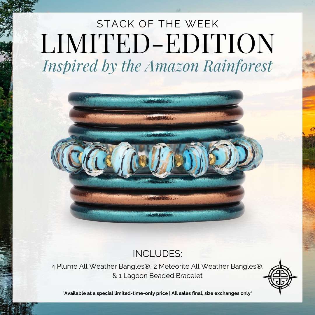 Amazon Rainforest Bracelet Stack of the Week | BuDhaGirl