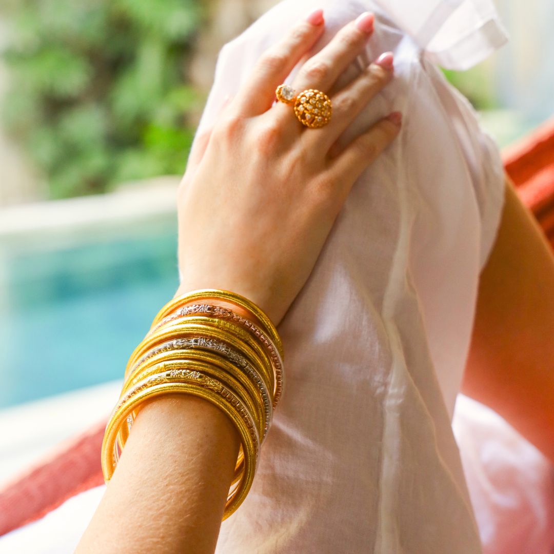 All Weather Bangles Bracelets | BuDhaGirl