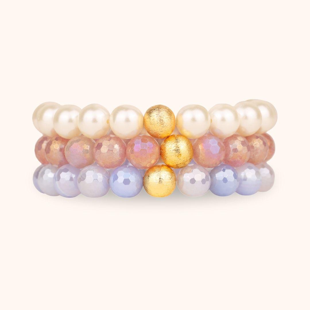 The Amsterdam Ease Beaded Bracelet Stack