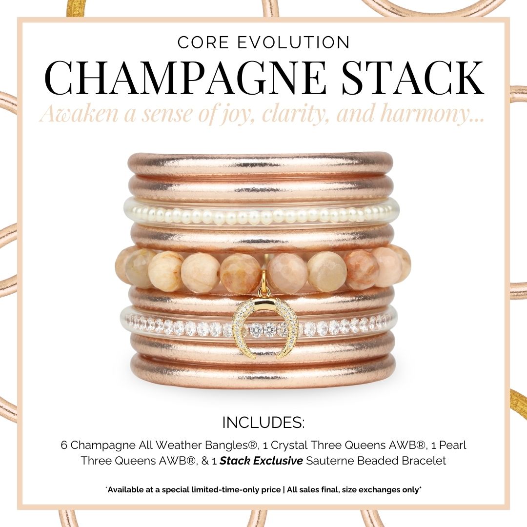 Evolution Stack of 6 - Champagne | BuDhaGirl