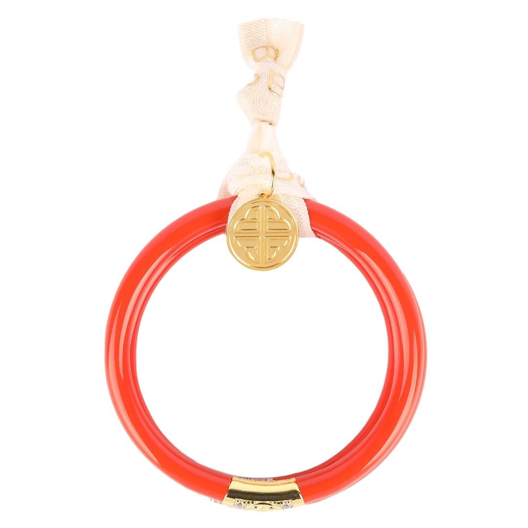 Three Kings All Weather Bangles® (AWB®) - Coral | Bangle Bracelets for Women | BuDhaGirl