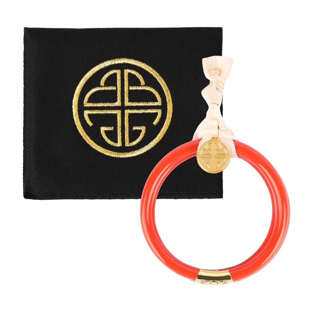 Three Kings All Weather Bangles® (AWB®) - Coral | Bangle Bracelets for Women | BuDhaGirl