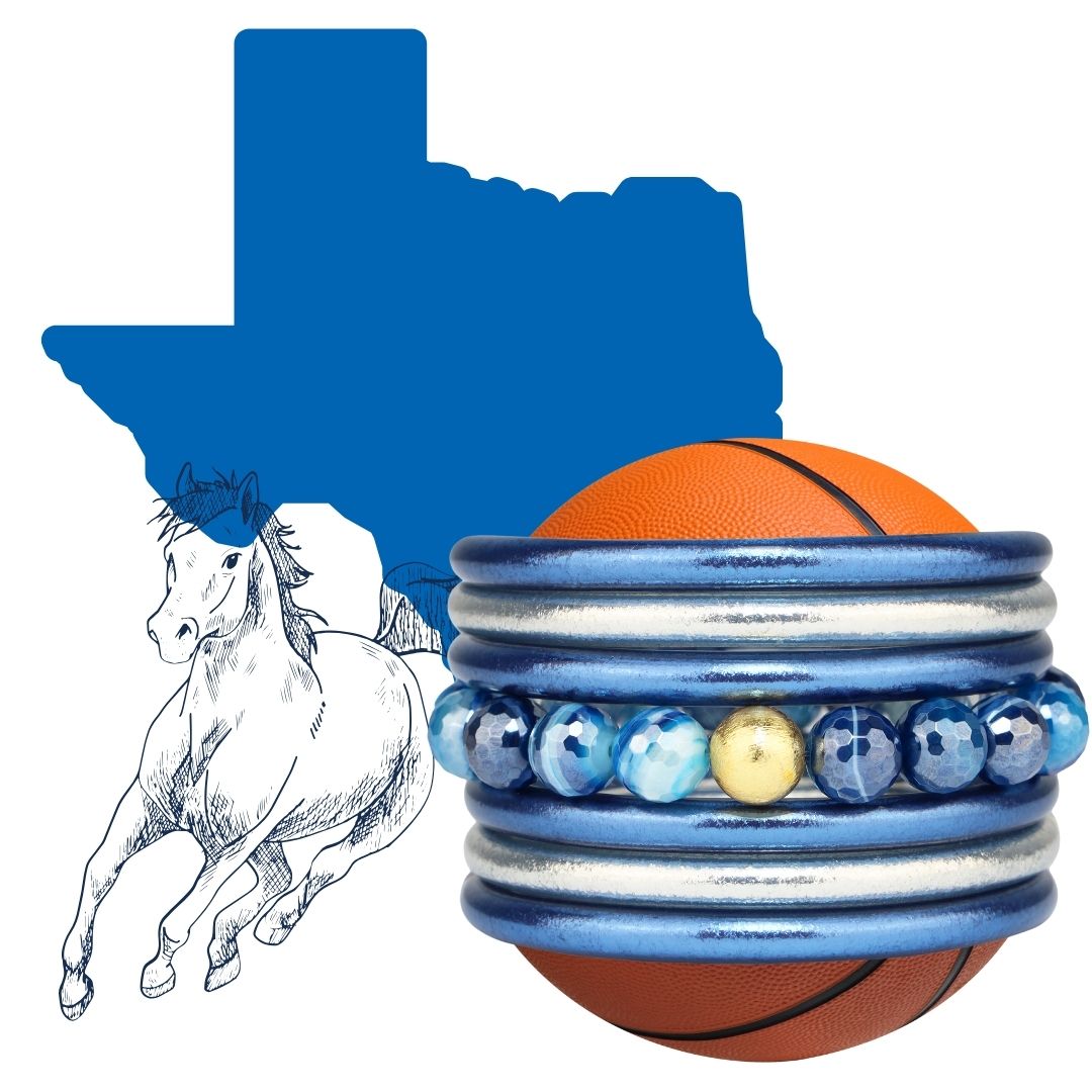 Bangle Bracelet Stack Inspired by the Dallas Mavericks Basketball Team | BuDhaGirl