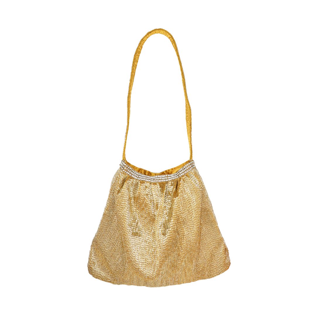 Boho Tote Bag - Gold