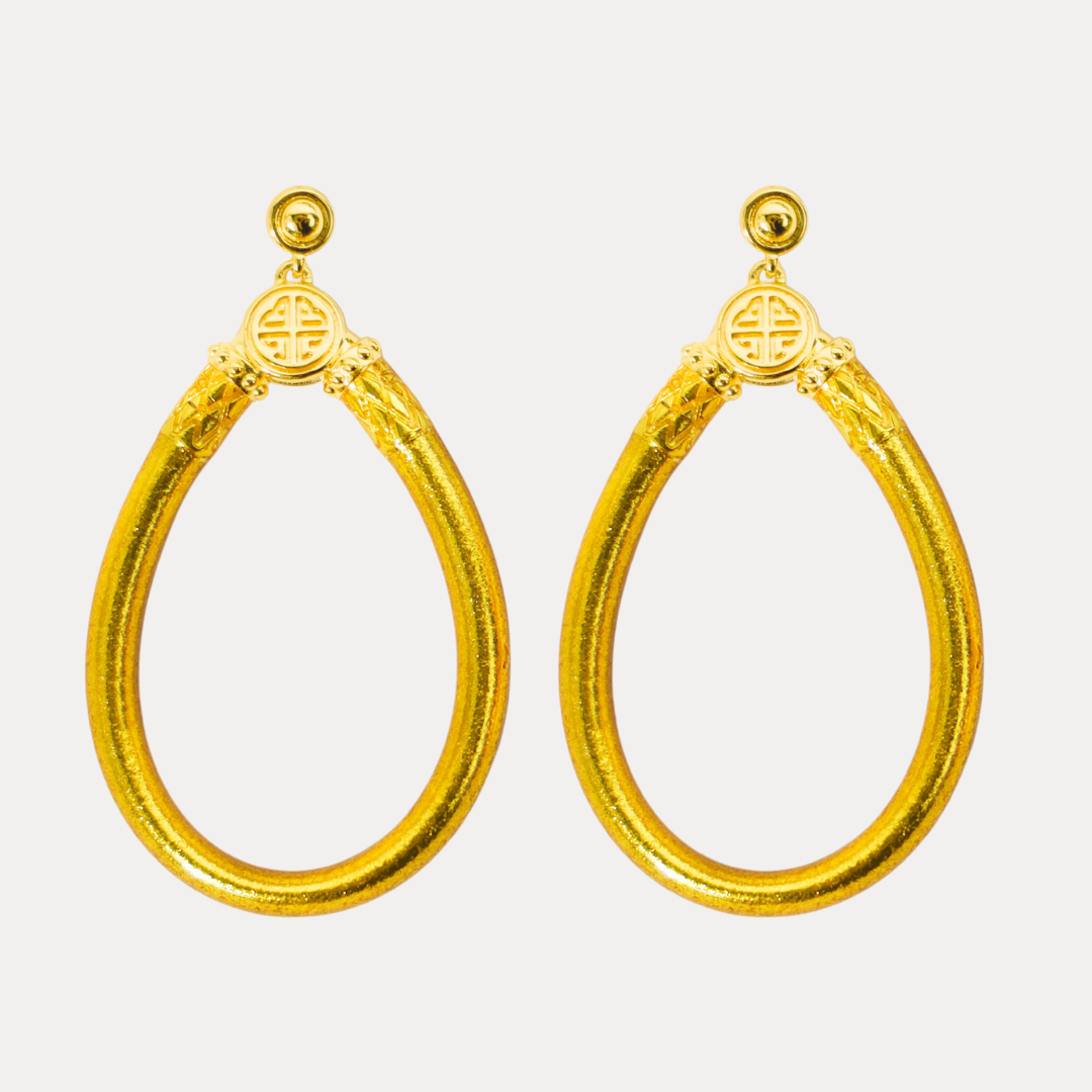 Gold All Weather Earrings | BuDhaGirl