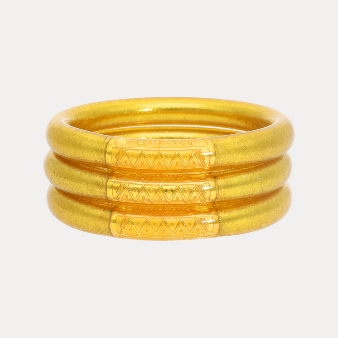 Gold Tzubbie All Weather Bangles® Bundle | BuDhaGirl