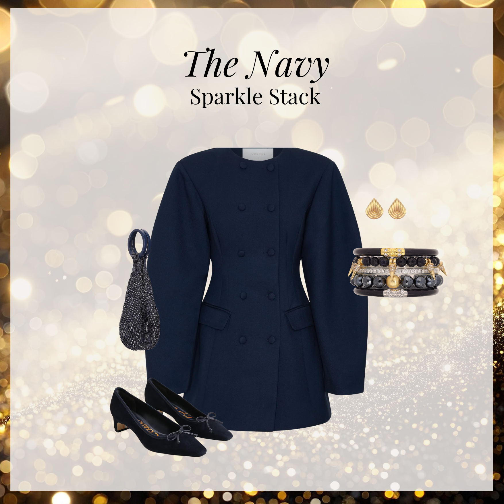 Holiday Sparkle Stacks | Bangle Bracelets | BuDhaGirl