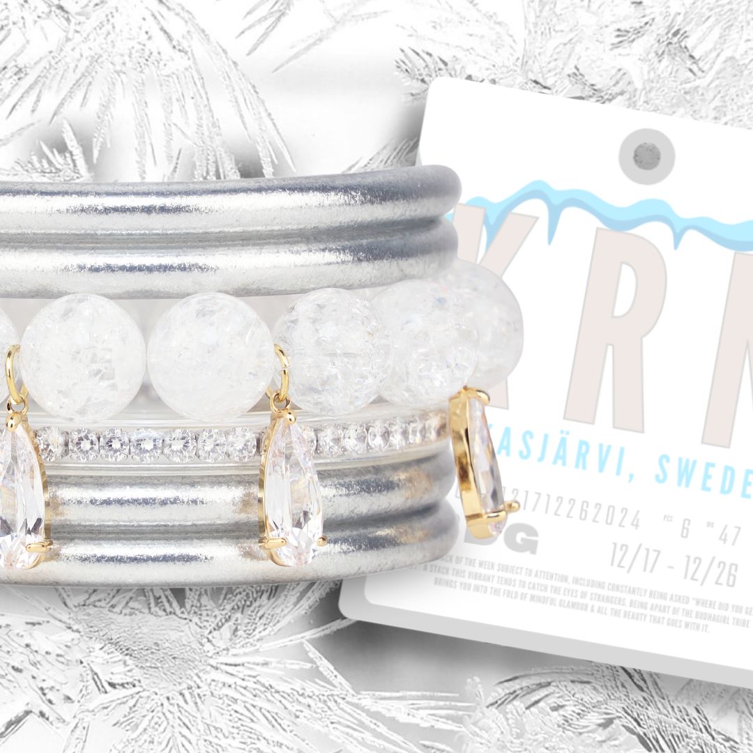 Icicle Bangle Bracelet Stack of the Week | BuDhaGirl