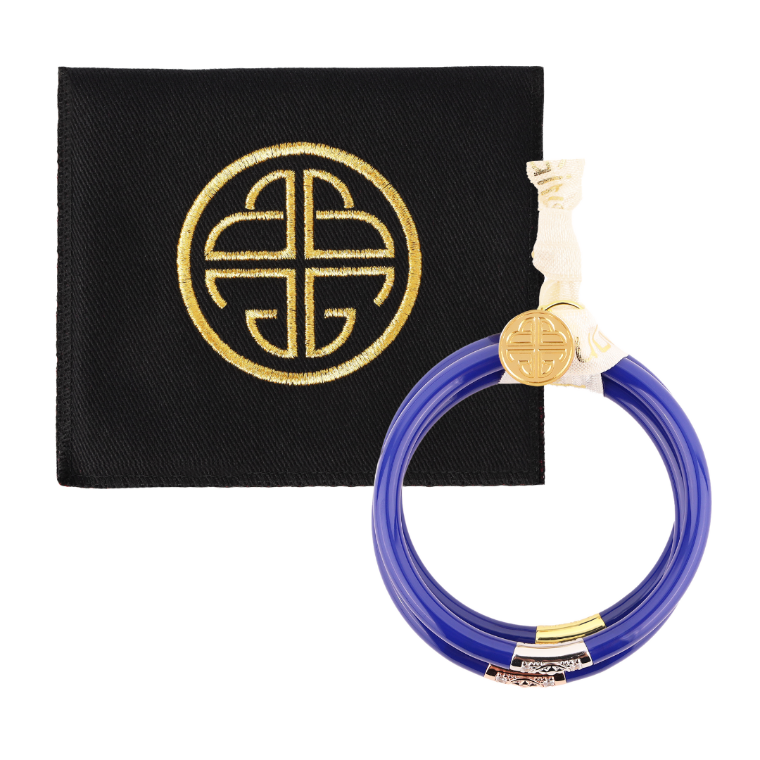 Three Kings All Weather Bangles® (AWB®) - Lapis | Bangle Bracelets for Women | BuDhaGirl