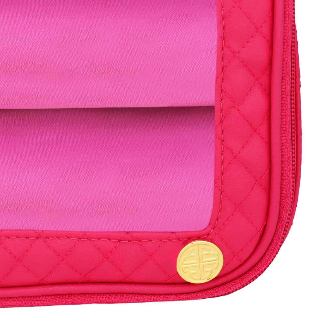 Large Pink Travel Storage Case For Bangle Bracelets | BuDhaGirl