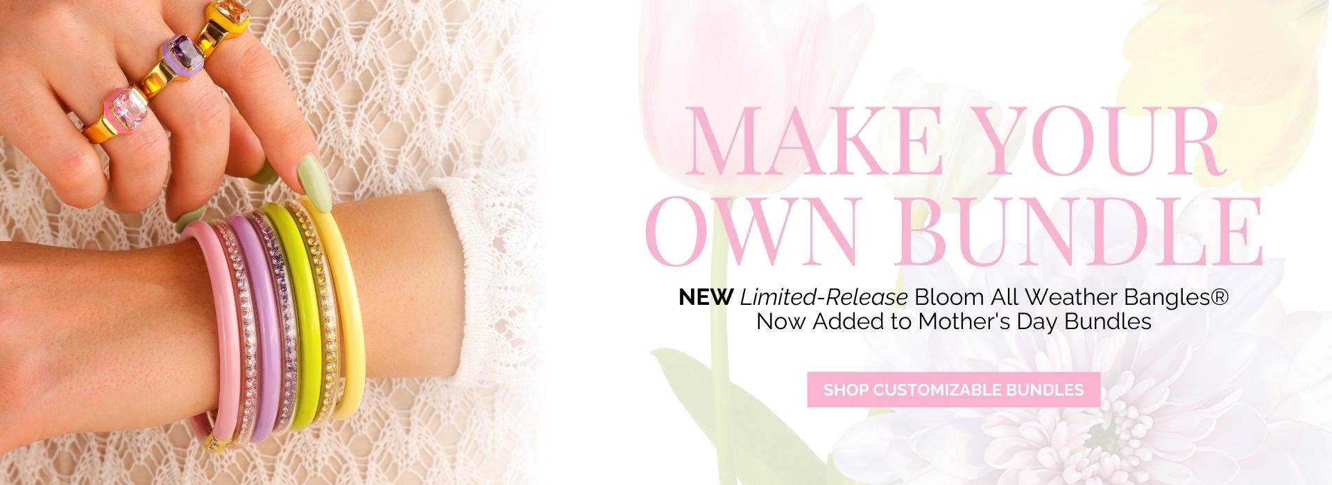 Customizable Mother's Day Bangle Bracelet Bundles | BuDhaGirl