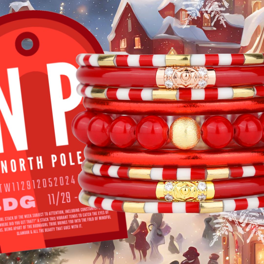 North Pole Bangle Bracelet Stack | BuDhaGirl