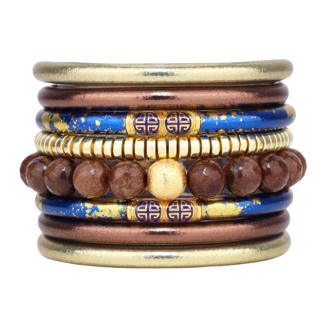 November Beaver Moon Bangle Bracelet Stack of the Week | BuDhaGirl