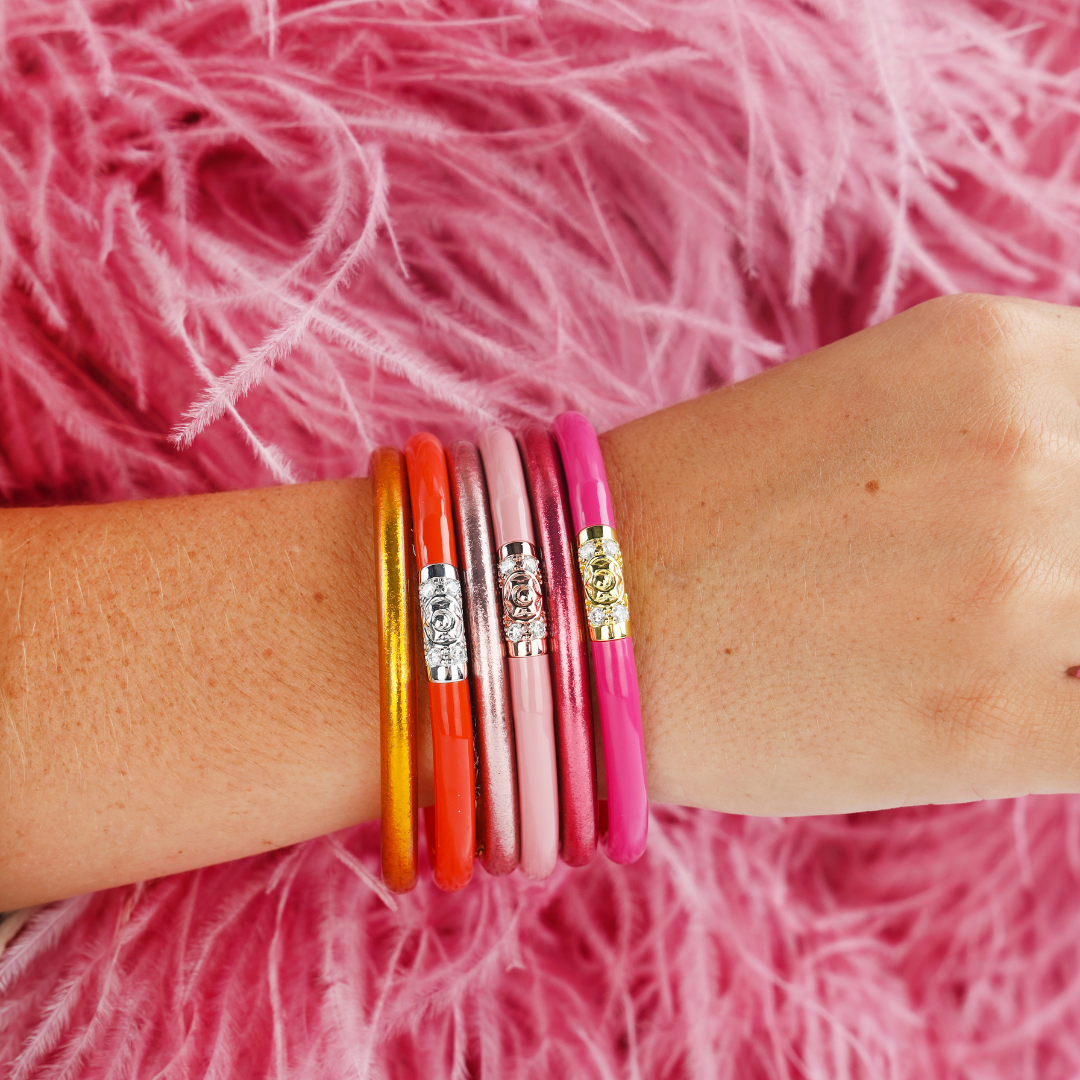 Pink Birthday Bracelet Stack | BuDhaGirl