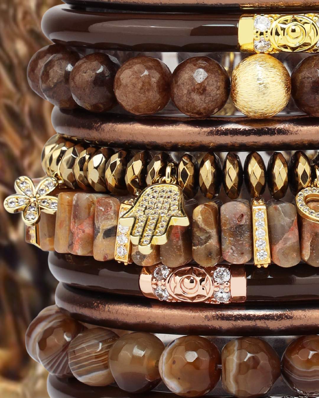 Rich Brown Jewelry for Fall | BuDhaGirl