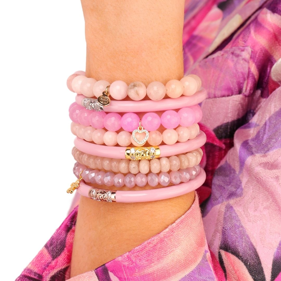 Valentine's Day Bangle Bracelet Stacks for Women - Secret Admirer Stack | BuDhaGirl