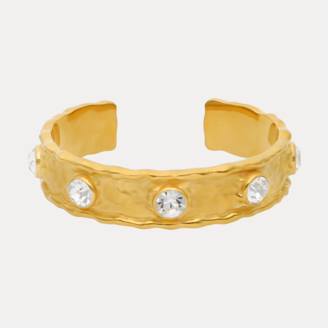 Seven Crystal Cuff & Ring Bundle