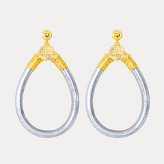 Silberne Ganzjahres-Ohrringe