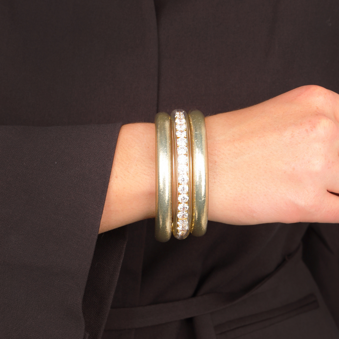 The Etoile Sovereign Bangle Bracelet Stack with Free Travel Case | BuDhaGirl