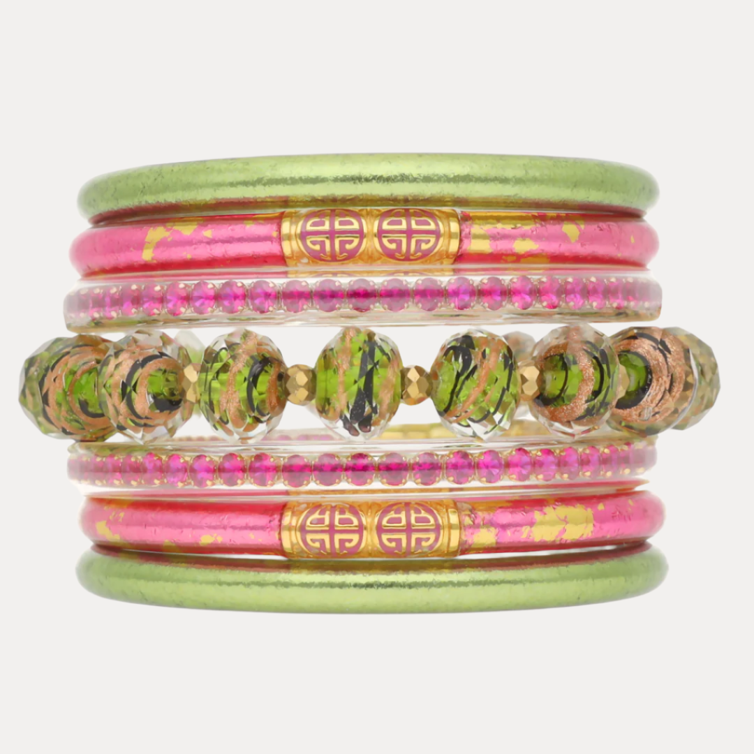 The Hanoi Harmony Luxe Bangle Bracelet Stack | BuDhaGirl