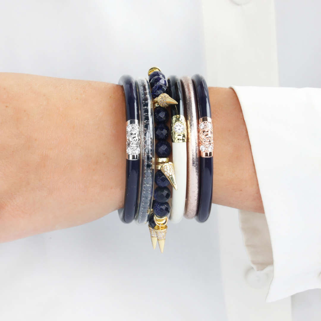 Shanghai Luxe Luxe Bangle Bracelet Global Stack of the Week | BuDhaGirl