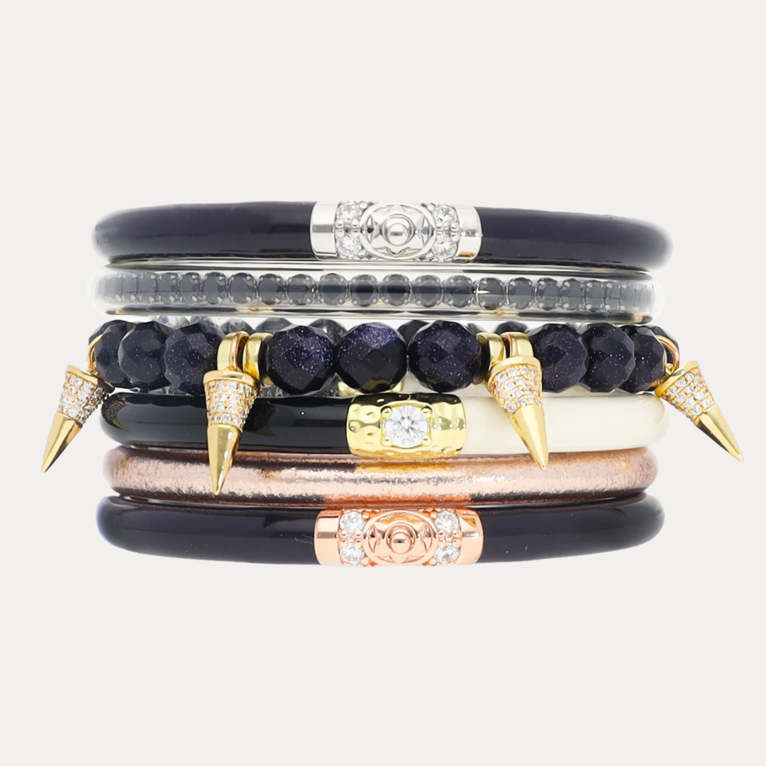 Shanghai Luxe Luxe Bangle Bracelet Global Stack of the Week | BuDhaGirl