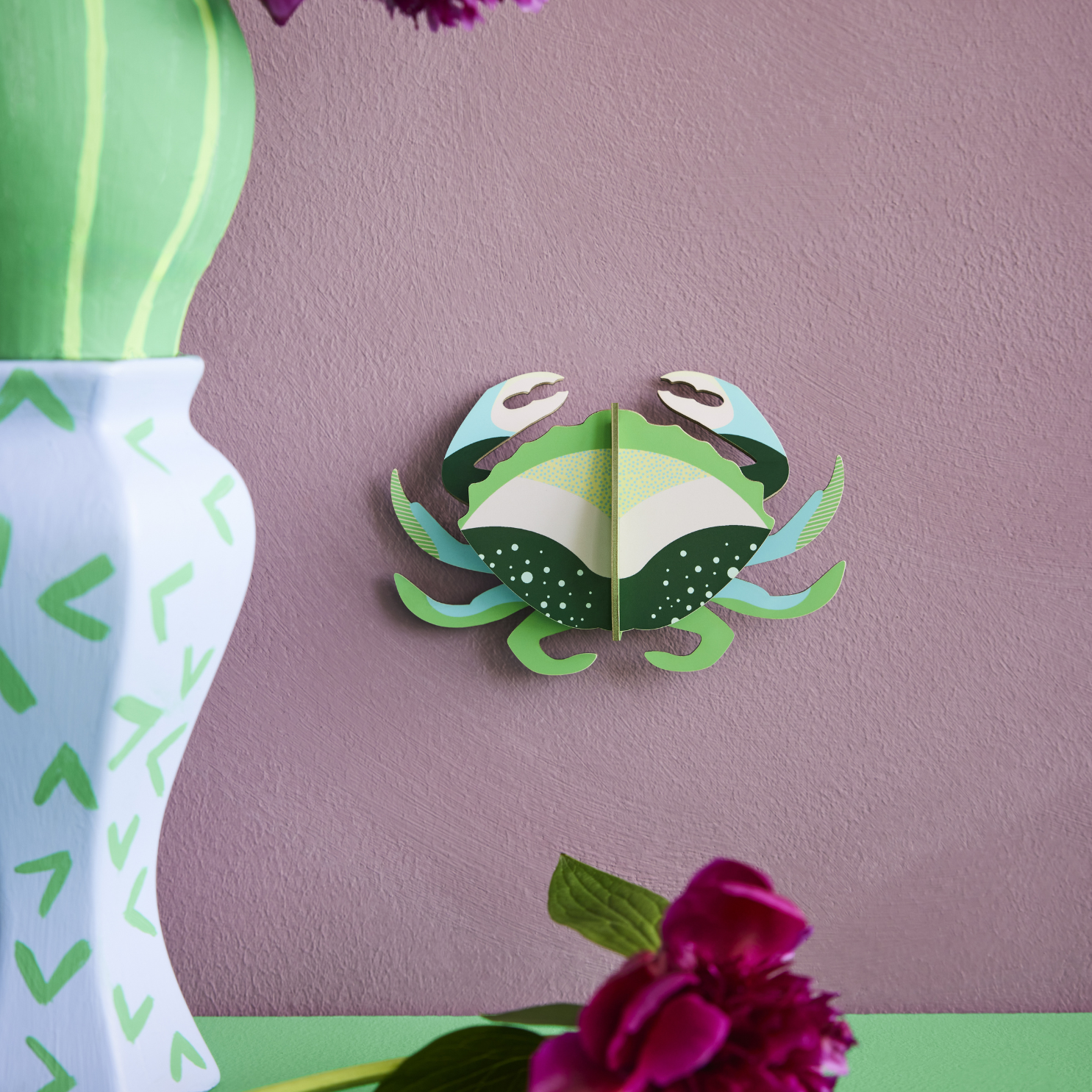 Mini Crab Wall Art | Coastal 3D Decor | BuDhaGirl