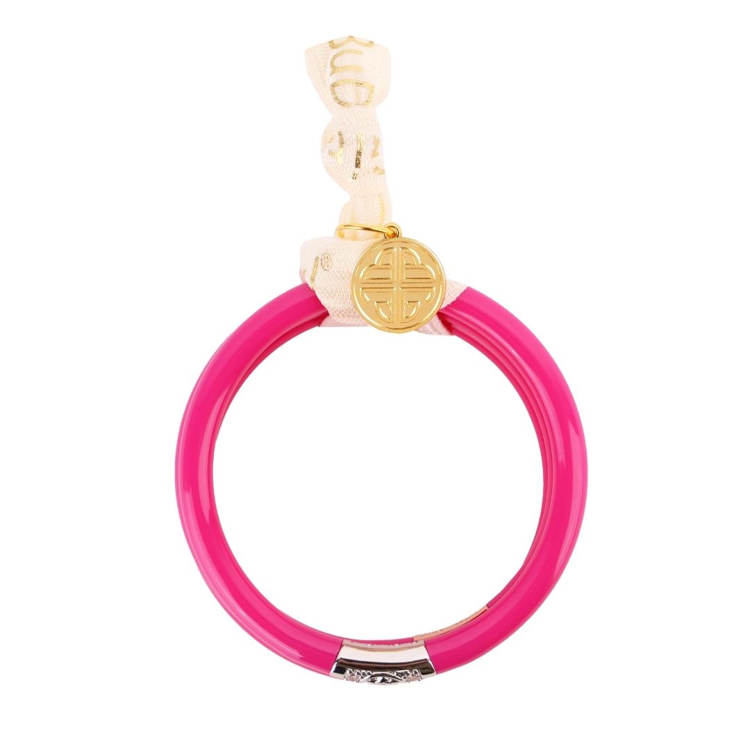 Hot Pink Bangle Bracelets for Women | BuDhaGirl