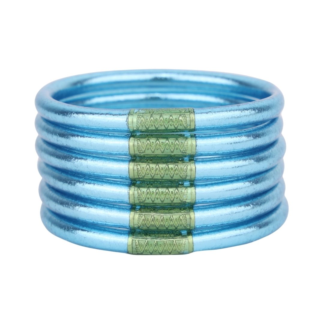 Azure All Weather Bangles (AWB) - Serenity Prayer | BuDhaGirl